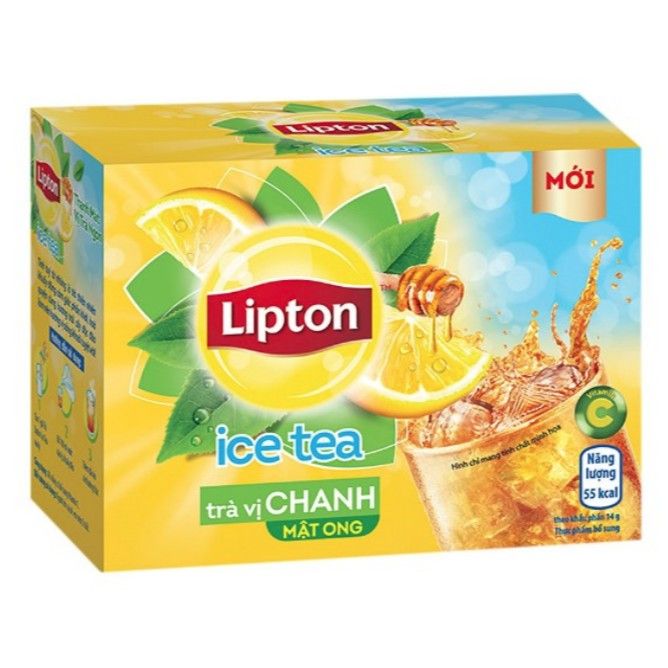  Lipton ice tea hương chanh hộp 224g 