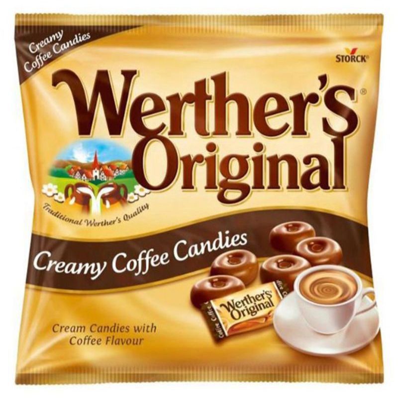  Kẹo caramen kem cafe Werther's 80g 