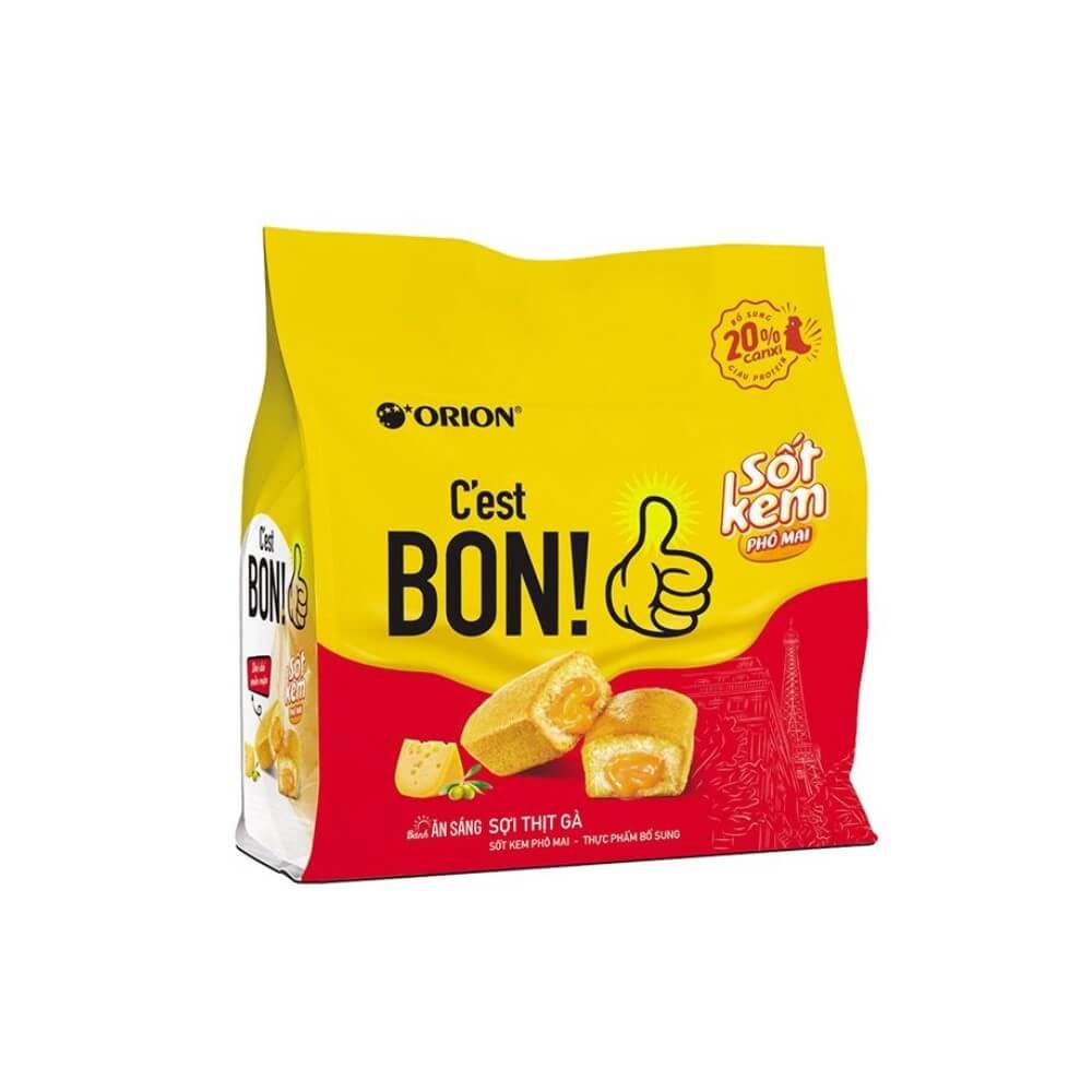  Bánh Bon sợi thịt gà sốt kem 