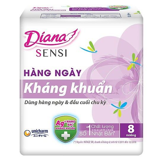  BVS Diana sensi kháng khuẩn 08m 