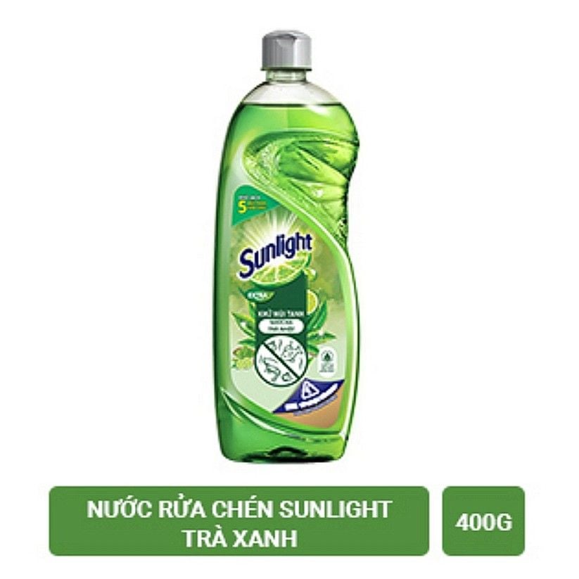  Nước rửa chén Sunlight matcha trà xanh 400g 