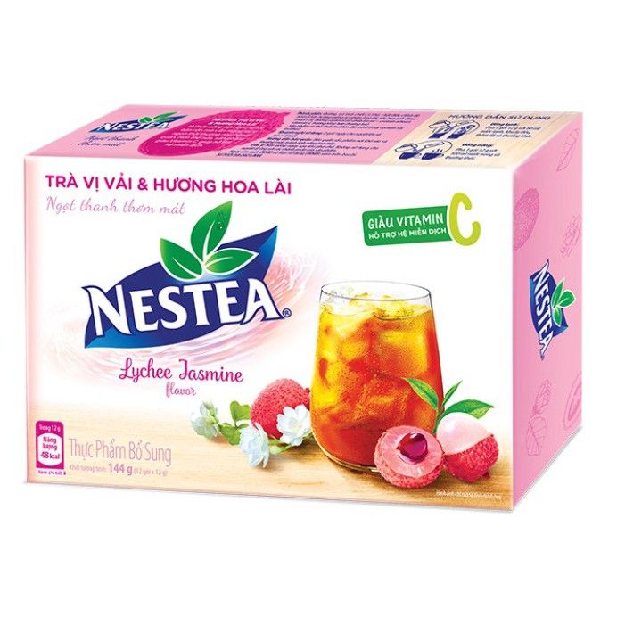  Trà Nestea vị vải & hoa lài 144g 