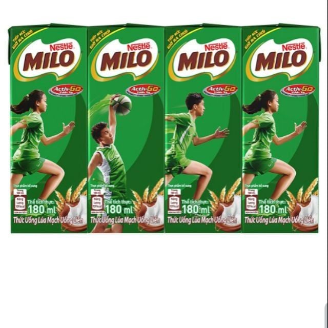  Sữa Milo nước họp 180ml 