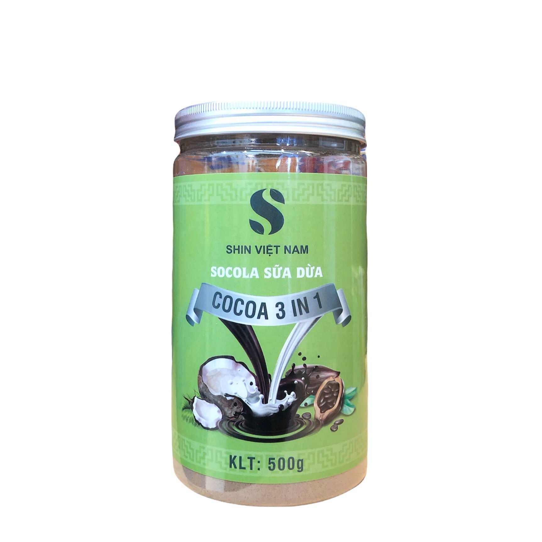  Bột Cacao SHIN Việt Nam socola sữa dừa 500g 