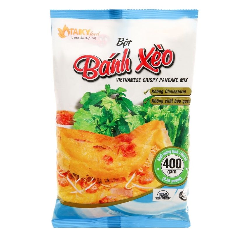  Bột bánh xèo TàiKý xanh đậm 400g 