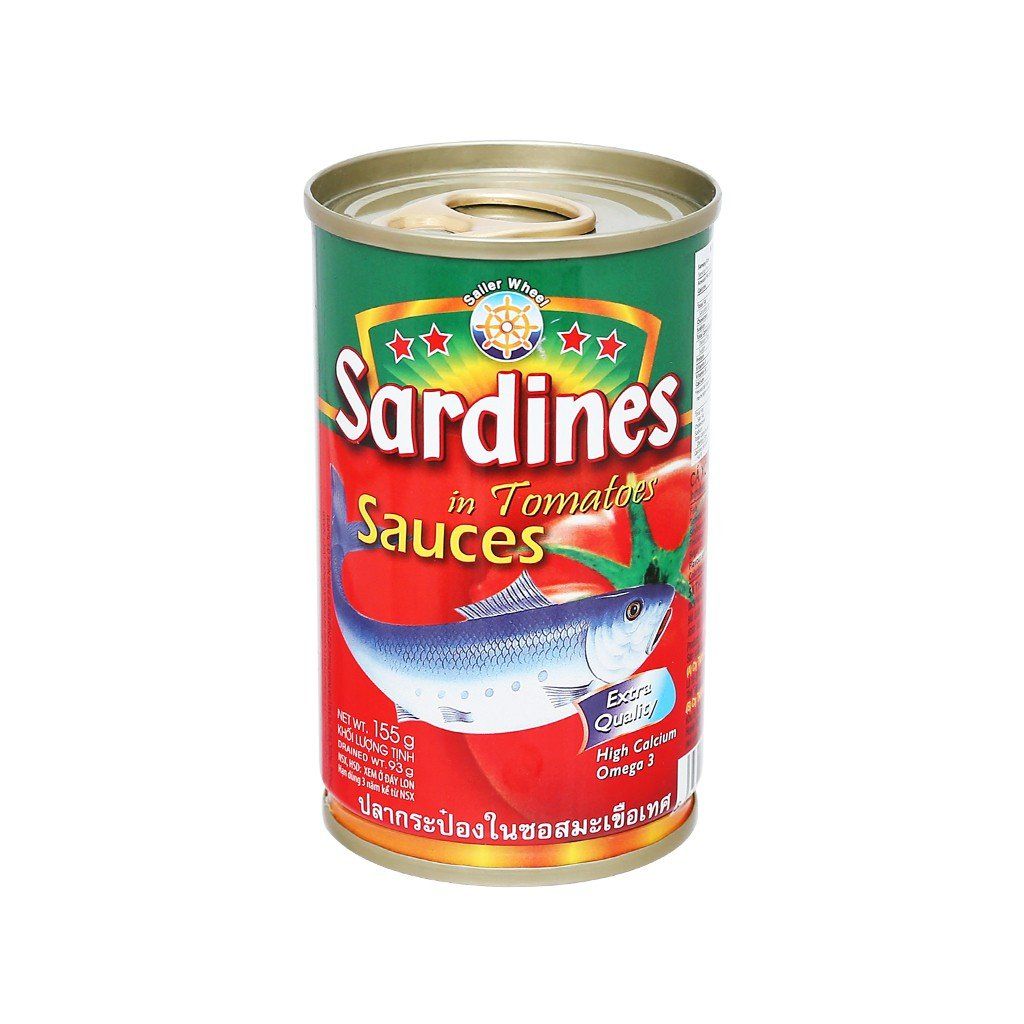  Cá xốt cà Sardines 155g 