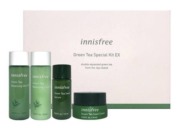  Bộ KIT 4 MÓN DD TRÀ XANH INNISFREE 