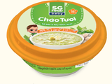  Cháo tươi chén sò điệp, rau ngót 