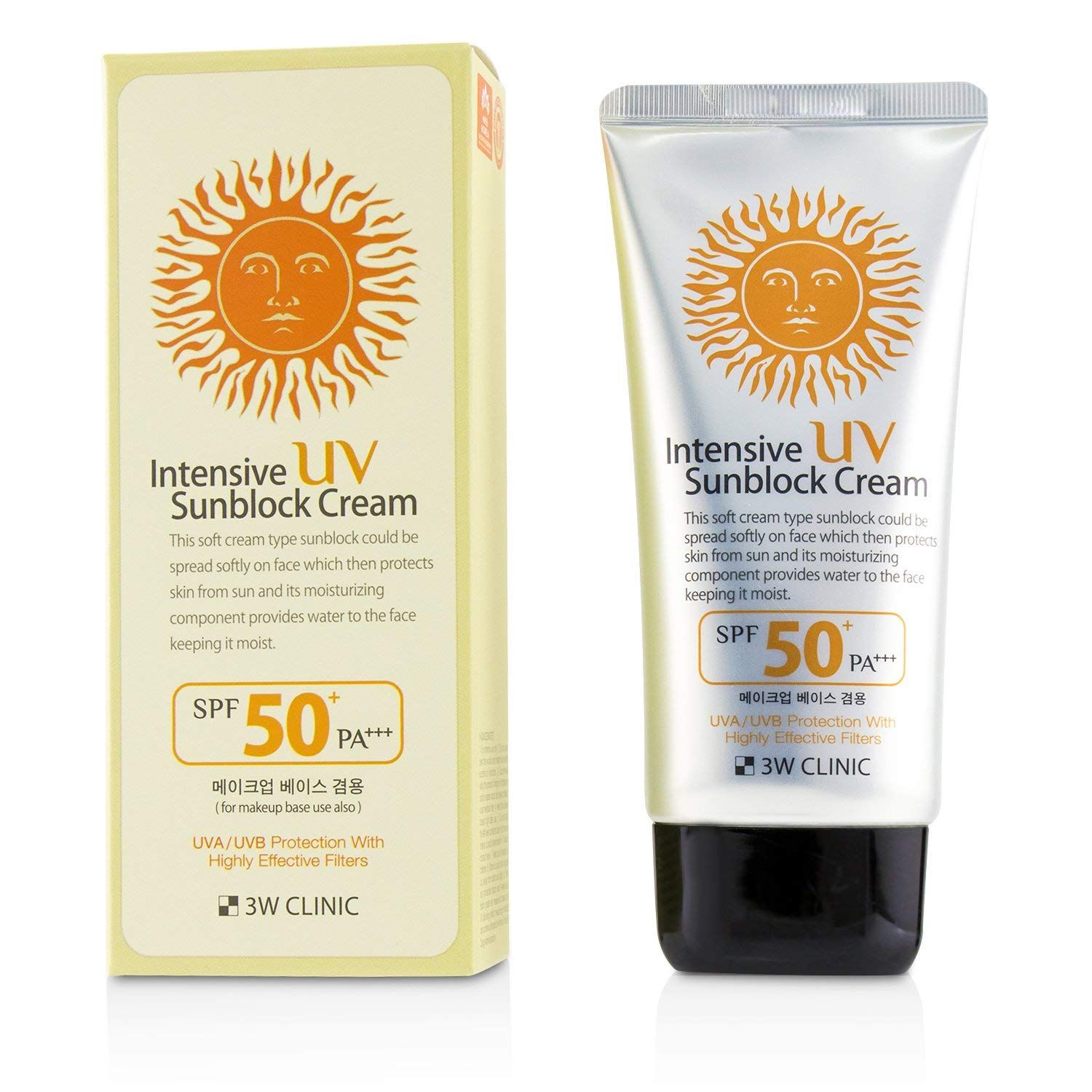  KCN Intensive Uv Sunblock Cream 50++ 