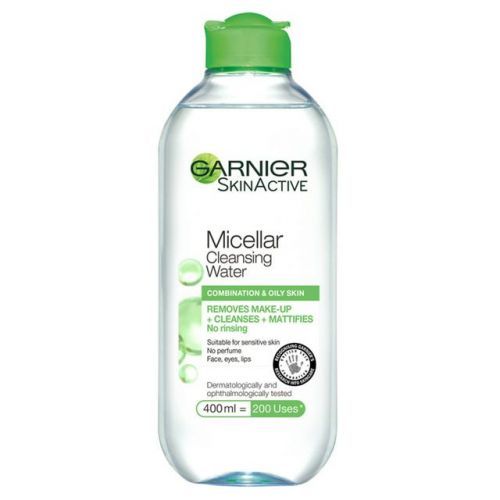  Nước tẩy trang Garnier micellar water 400ml xanh lá 