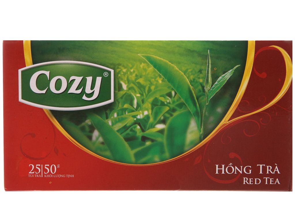  Trà cozy túi lọc hồng trà 25gói 