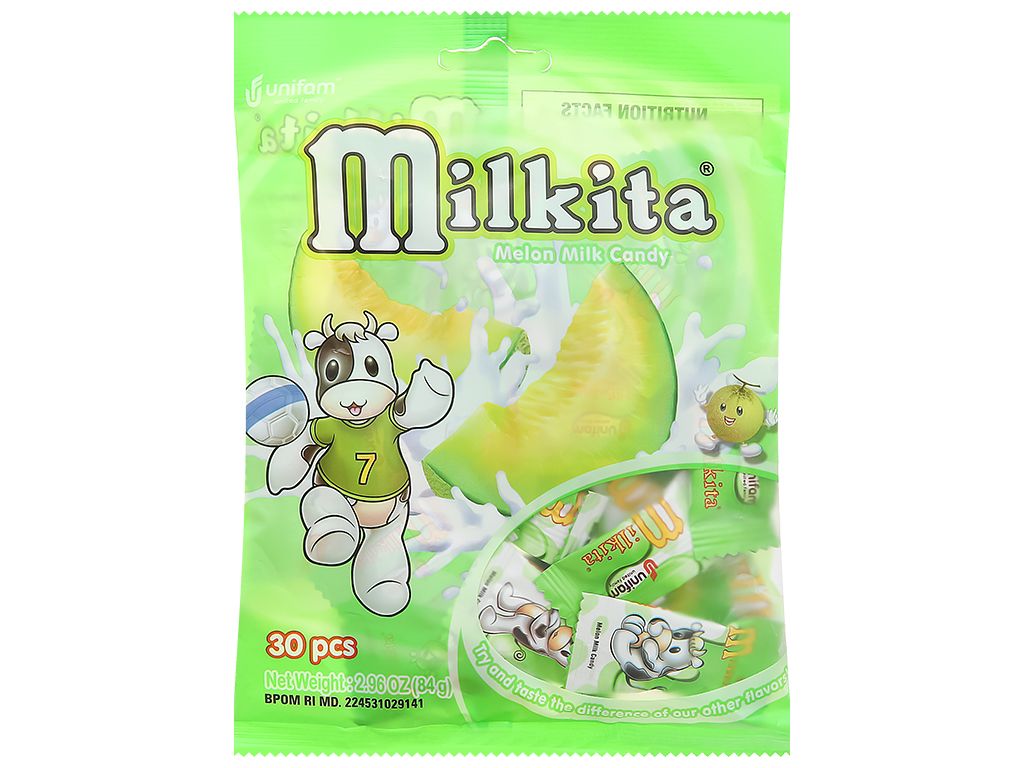 Kẹo Sữa Milkita Hương Dưa Gang 84G – Cửa Hàng Tiện Lợi Mimart
