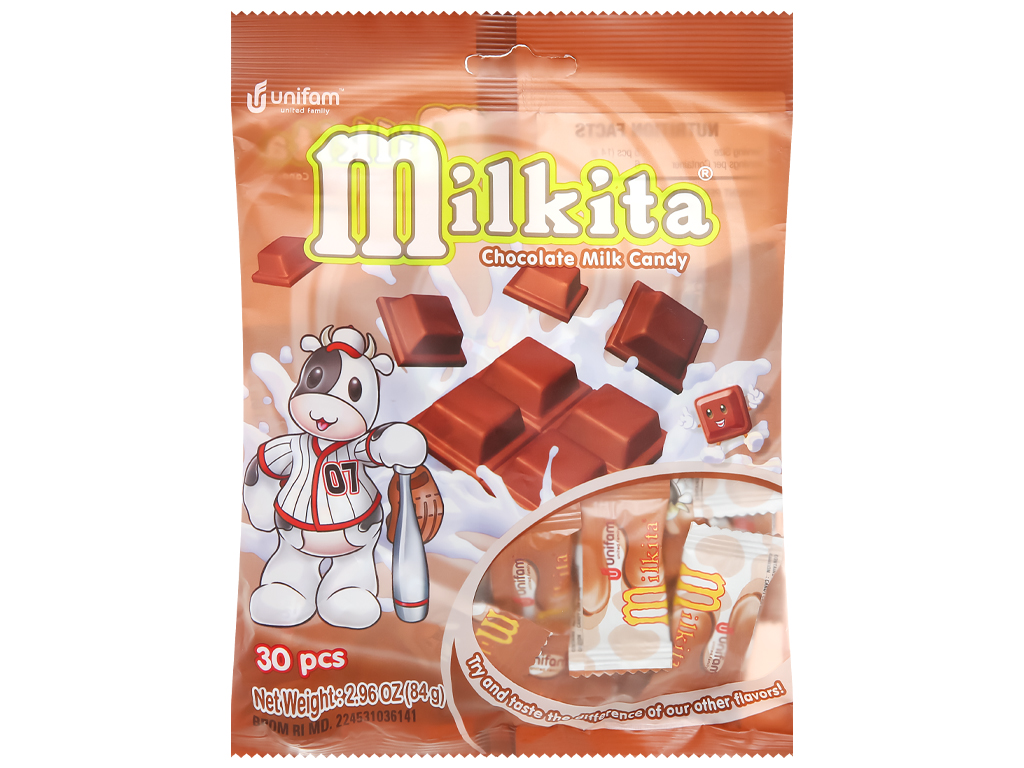 Kẹo Sữa Milkita Socola 84G – Cửa Hàng Tiện Lợi Mimart