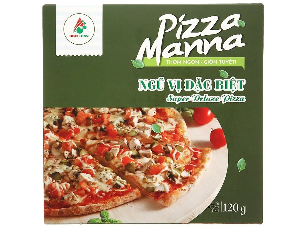  Pizza Manna ngũ vị đặc biệt 120g 