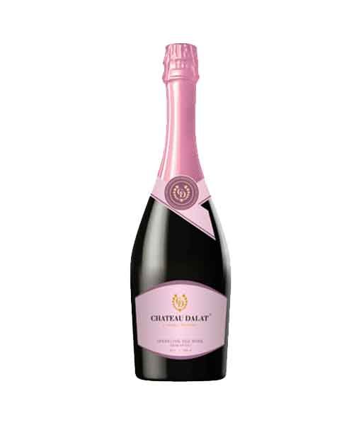  Rượu vang CHATEAU DALAT Sparkling hương Mận & Dâu rừng  750ml 