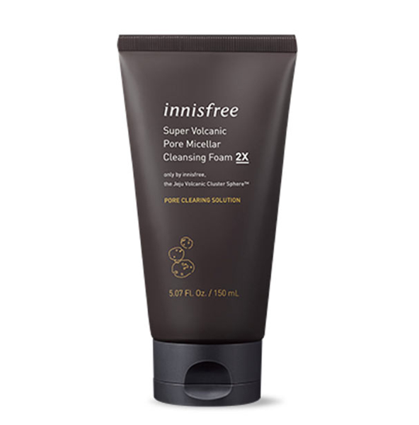  SRM Innisfree Tro núi Super Volcani Foam 2X ( màu đen) 