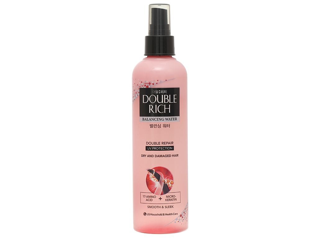  Nước xịt dưỡng tóc double rich 250ml ( hồng ) 