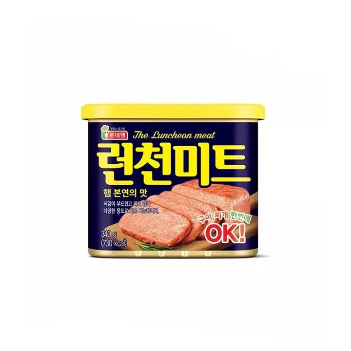  Thịt Hộp Lotte The Luncheon Meat Hàn Quốc 340g 