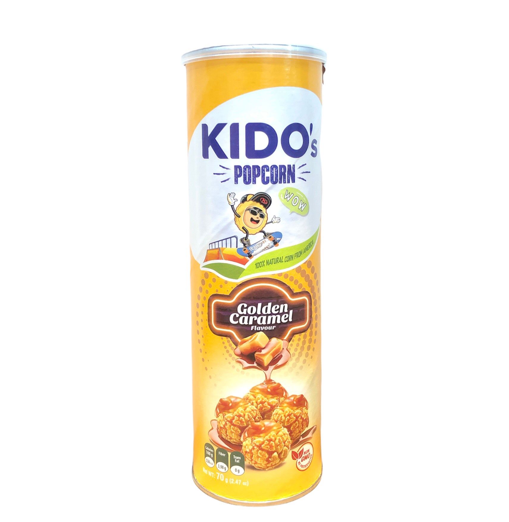  Bắp rang bơ vị Caramel Kido's 70g 