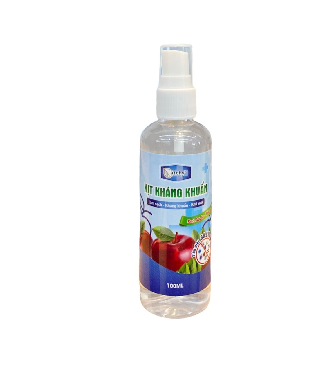  Xịt kháng khuẩn Atchy Táo 100ml 