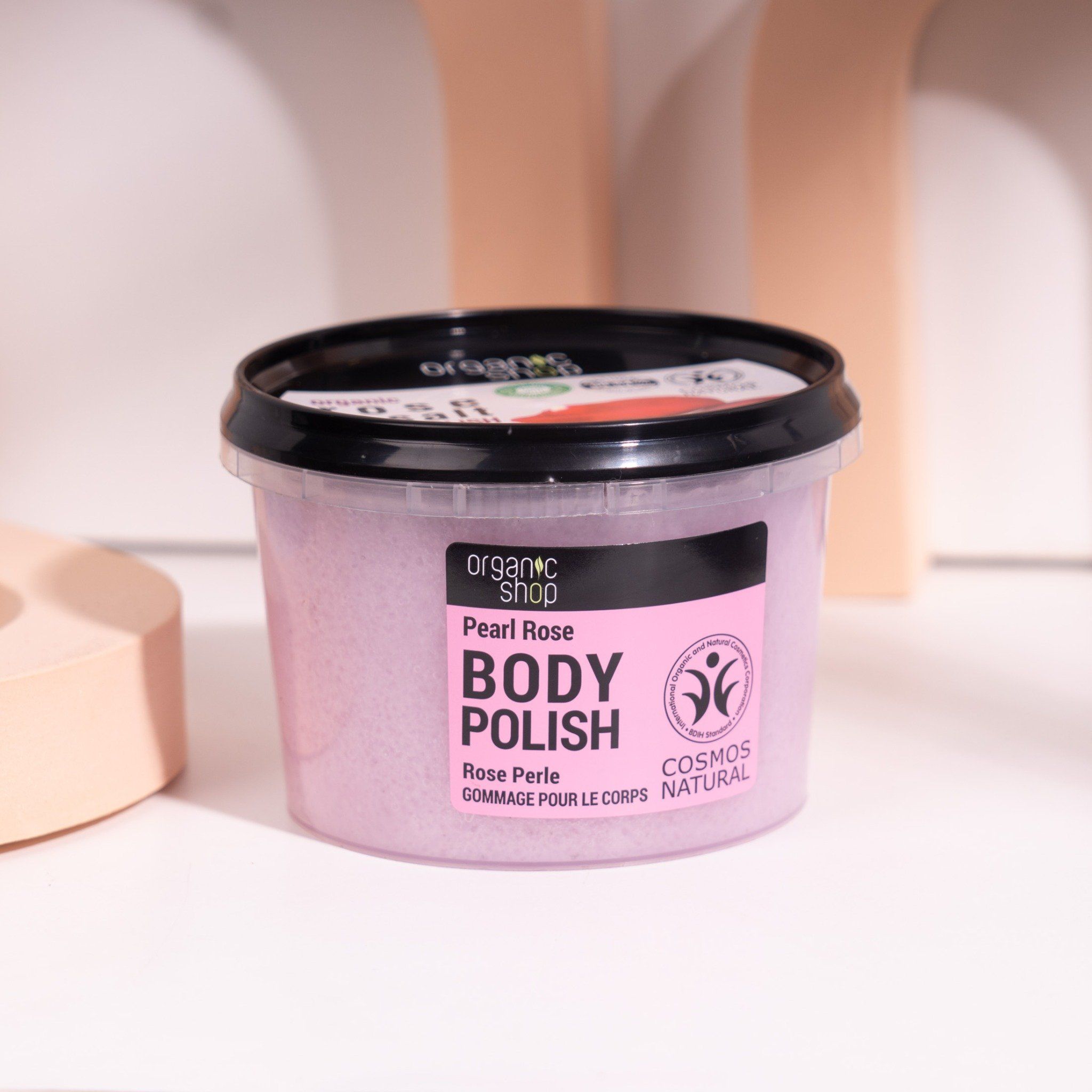  Organic Shop Body Polish Pearl Rose 