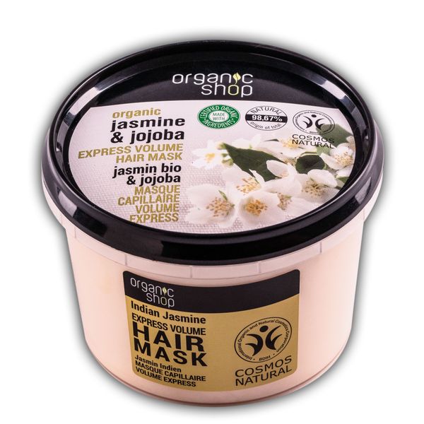  Kem Ủ Tóc Organic Shop Jasmine & Joba Hair Mask (250ml) 