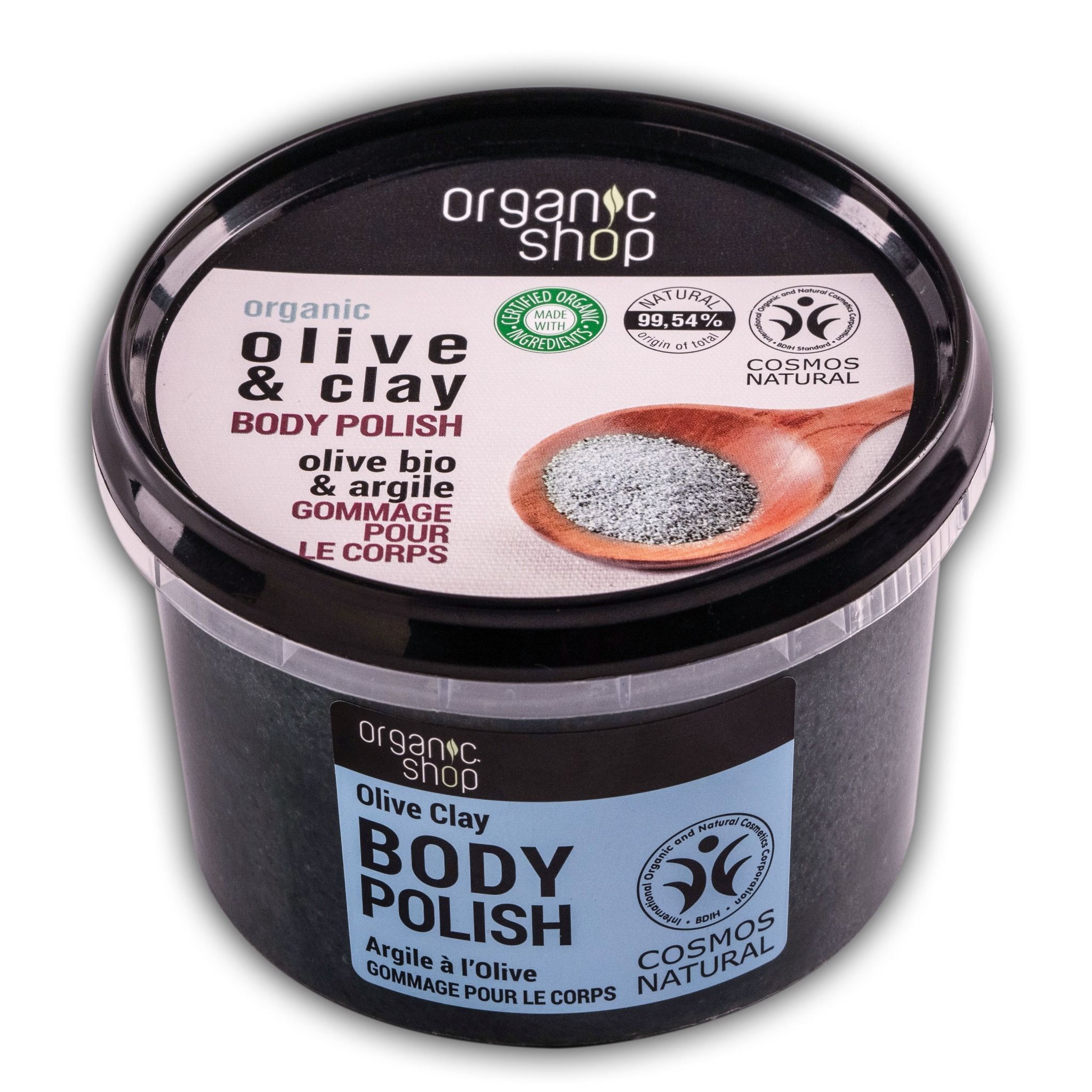  Organic Shop Body Polish Olive & Clay 