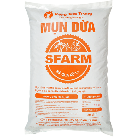 Mụn Dừa Đã Qua Xử Lý Sfarm 20DM3