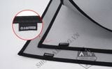  Thảm chống cháy cỏ sợi thủy tinh phủ silicon CLS, tấm thảm chịu nhiệt cao nấu nướng, cắm trại 