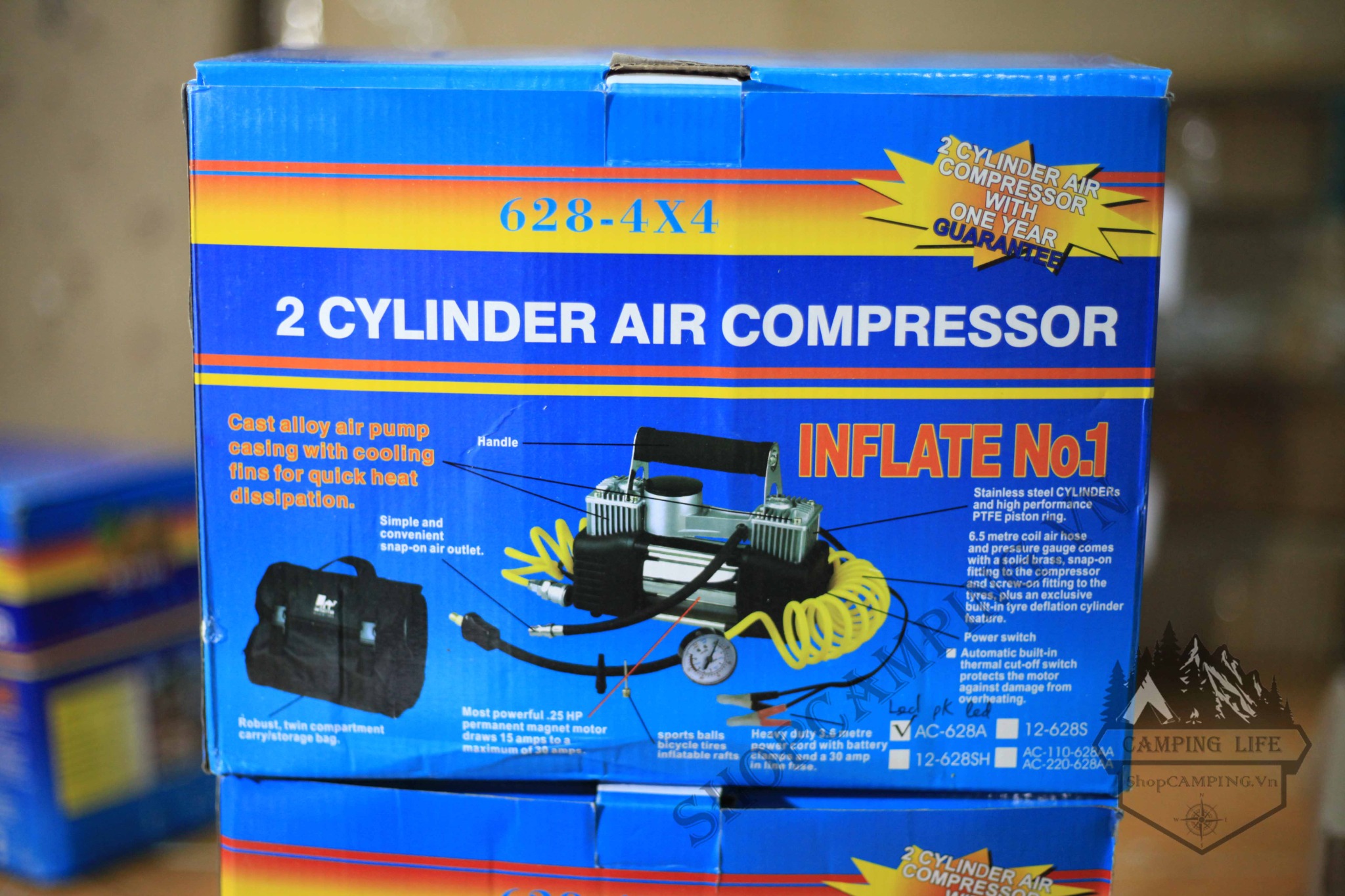 Compresor de Aire Portátil 4x4: Potencia y Portabilidad para Cualquier Terreno - Compresor De Aire Portatil 4x4