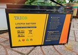  Pin Lithium LiFePO4 12V 100Ah/200Ah Cao Cấp Chính Hãng Taico 