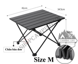  Bàn nhôm gấp gọn dã ngoại đủ size, bàn xếp gọn cắm trại, du lịch, dã ngoại 
