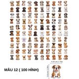  Sticker chủ đề camping hình dán trang trí  phượt du lịch (50 hình) 