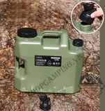  Bình đựng nước 18L CLS xanh rêu, thùng đựng nước nhựa an toàn, can nước dã ngoại cắm trại, du lịch 