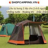  Lều cắm trại, lều tự bung 091 cho 3-4 người 