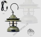  Đèn cổ Vintage Lights pin AA và cổng usb, đèn treo dã ngoại cắm trạ 