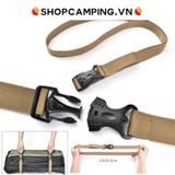  Dây ràng đồ, dây đai buộc đồ có khóa nhựa điều chỉnh độ dài, dây buộc đồ đa năng cột vali,balo 