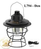  Đèn cổ Retro Lamp phong cách Vintage cổ điển, đèn treo lều, đèn cắm trại, dã ngoại 