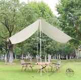  Bộ tăng trụ màu be 3x4m/3x5m dành cho cắm trại dã ngoại 