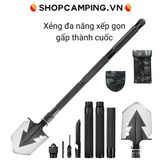  Xẻng Đa Năng Dụng Quân Có Thể Gấp Thành Cuốc Tiện Lợi, Xẻng Cắm Trại 