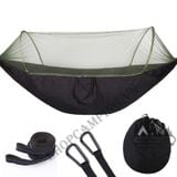  Võng mùng gấp gọn size 2.9x1,4m chống côn trùng, võng dã ngoại chống muỗi 2 người, cắm trại, phượt 