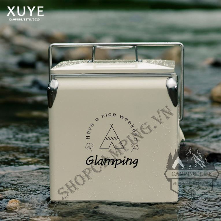 Thùng giữ nhiệt, thùng đá camping dã ngoại ngoài trời 