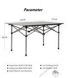  Bộ bàn ghế đen xám xếp gấp gọn bỏ túi.Bàn xếp dã ngoại,cắm trại,du lịch ngoài trời 