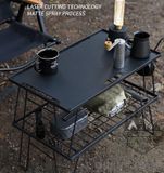  Bàn xếp hoặc kệ để đồ bằng sắt/ Túi đựng bàn/ Mặt gỗ của kệ 