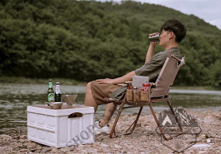  Túi đựng dụng cụ nấu ăn treo bàn ghế đa năng, túi đựng đồ dã ngoại, cắm trại 