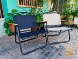  Ghế xếp dã ngoại vintage, ghế câu cá gấp gọn dành cho cafe, ghế kermit du lịch cắm trại dã ngoại 