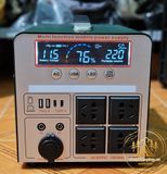  Trạm sạc, Trạm điện, Pin sạc dự phòng 80.000mAh (1kWh) Công suất inveter 1000w 