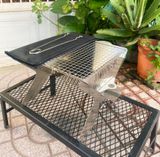  Bếp nướng than JIMUTUFENG gấp gọn, lò nướng lắp ghép dành cho cắm trại dã ngoại 