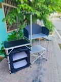  Bàn bếp dã ngoại, gấp gọn dùng cho 5 tới 10 người 