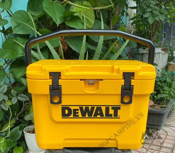  Thùng đá giữ nhiệt 10L Dewalt dành cho cắm trại dã ngoại 